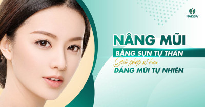 Nâng mũi bằng sụn tự thân